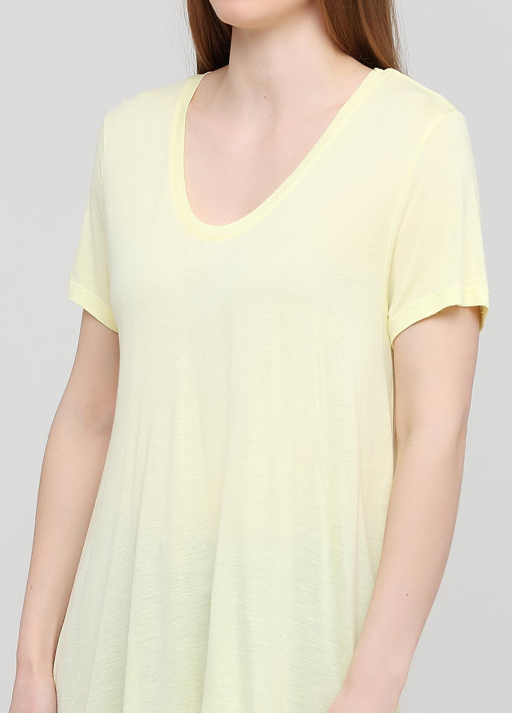 Світло-жовта літня футболка H&M