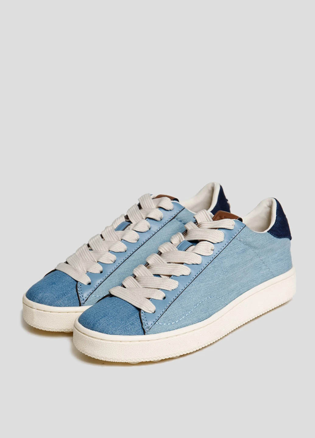 Кроссовки Coach голубые демисезоны (308802830)