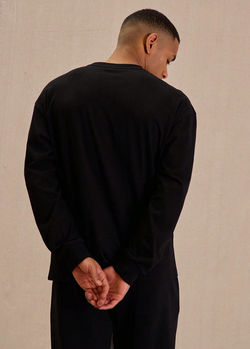 Лонгслів SHEIN напис чорний спортивні, кежуали бавовна