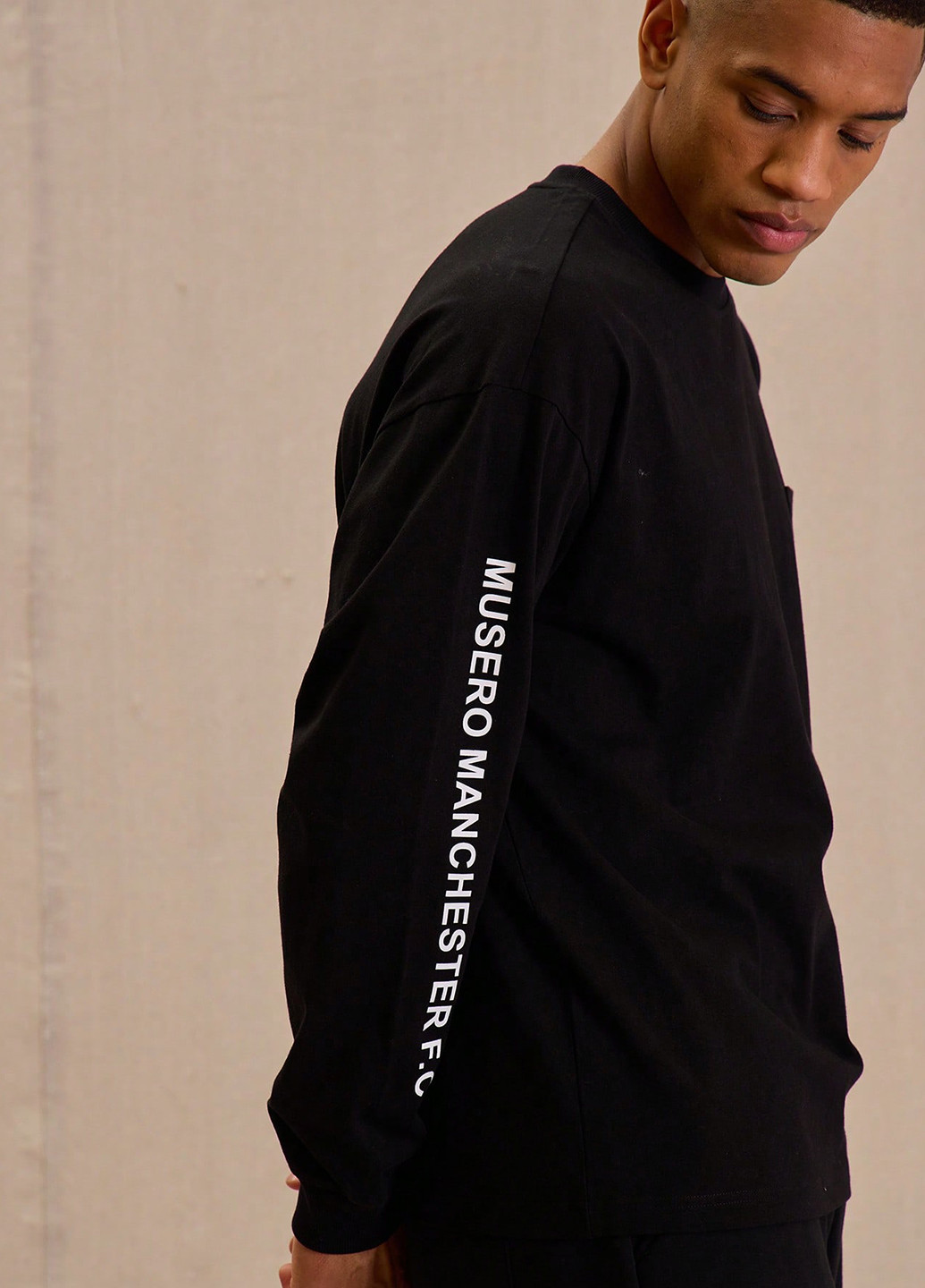 Лонгслів SHEIN напис чорний спортивні, кежуали бавовна