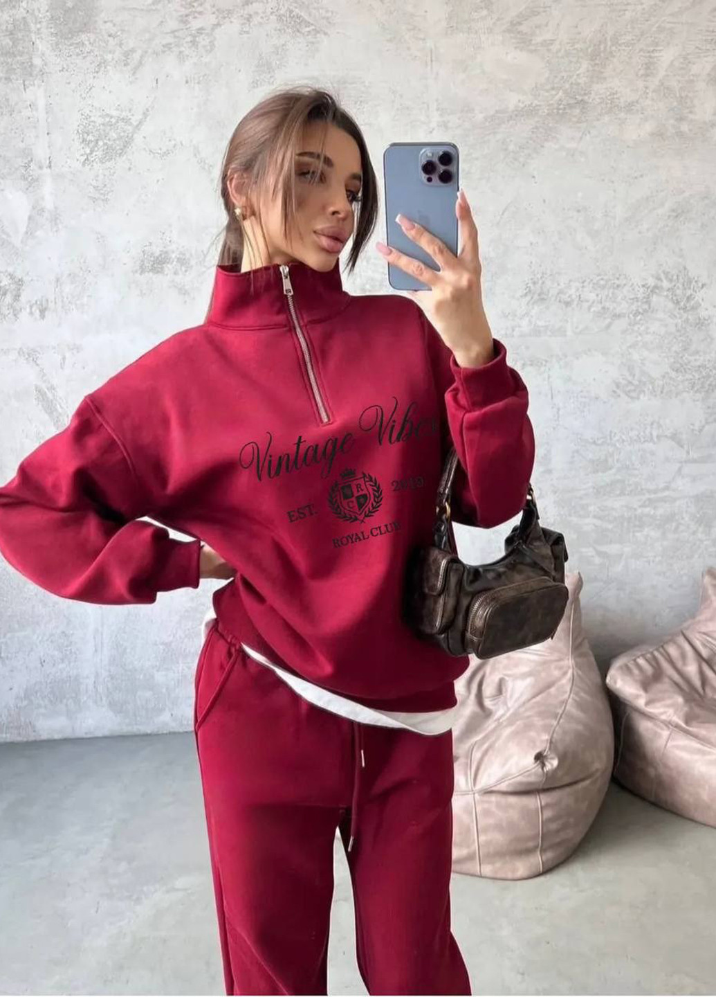 Спортивный костюм (толстовка, брюки) No Brand (365959880)