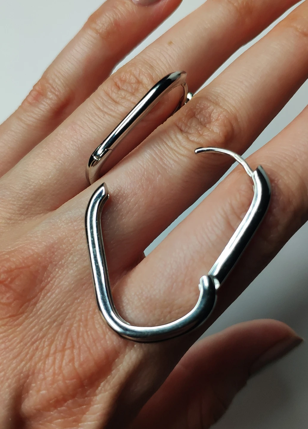 Серьги Silver Flame (255287466)