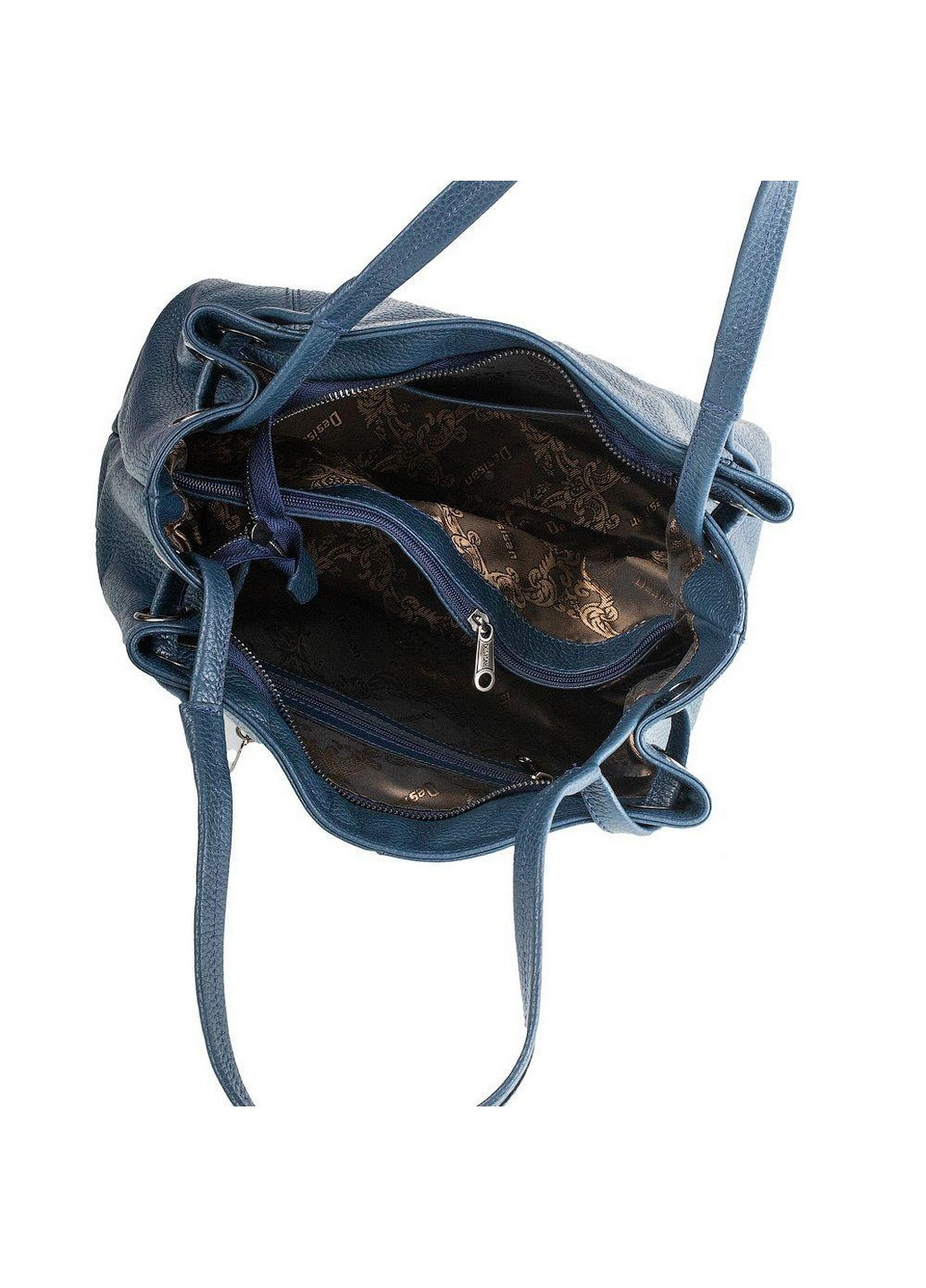 Женская Натуральная кожаная сумка 32х30х17 см Desisan (210760621)