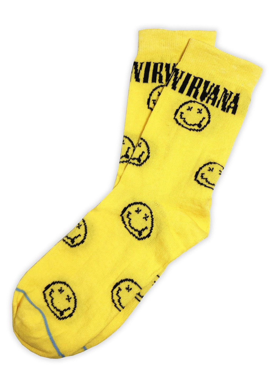 Жовті шкарпетки premium nirvana жовті LOMM малюнки (210386193)
