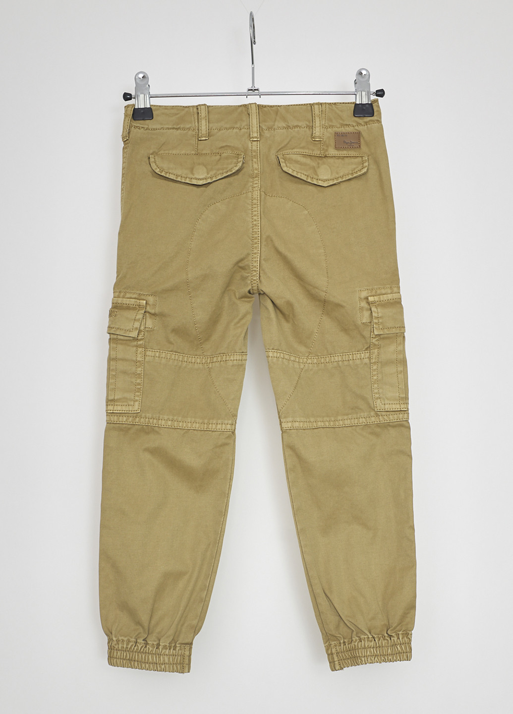 Горчичные кэжуал демисезонные брюки прямые Pepe Jeans
