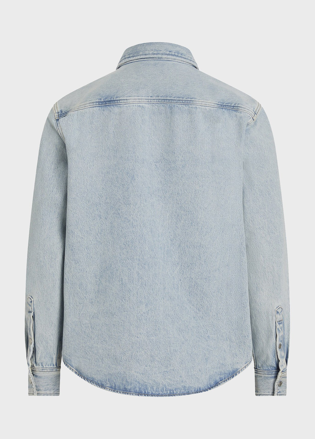 Голубой джинсовая рубашка варенка Calvin Klein Jeans