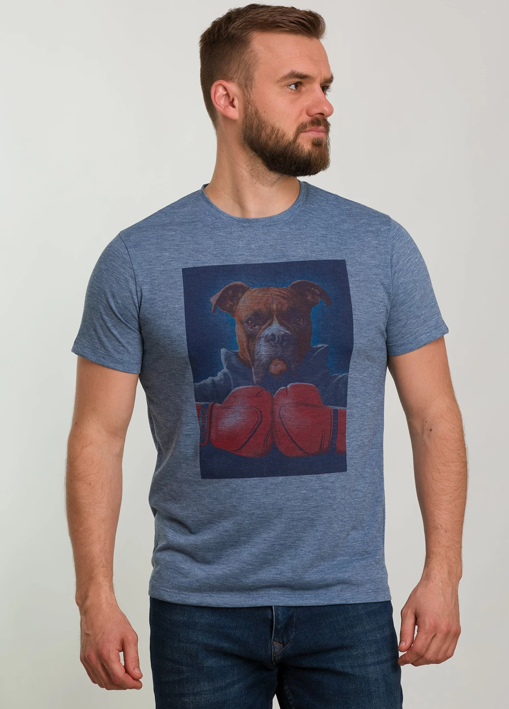 Світло-синя футболка Trend Collection