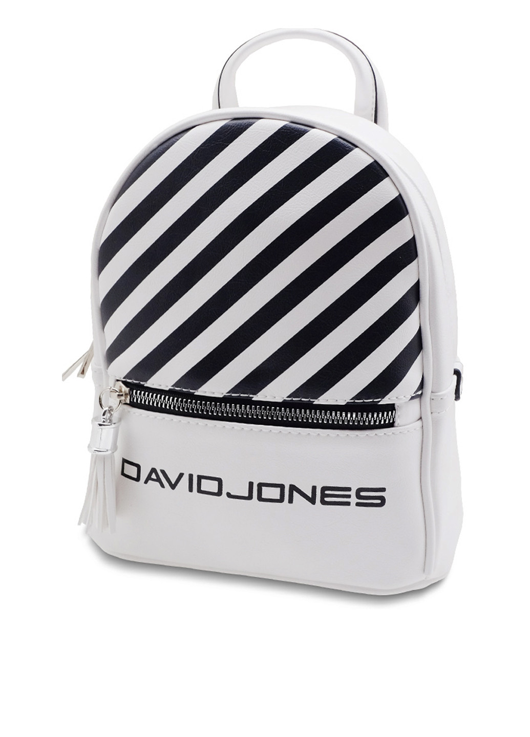 Рюкзак David Jones смужка білий кежуал