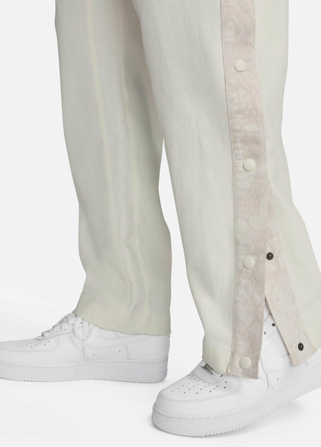 Молочные кэжуал, спортивные демисезонные прямые брюки Nike