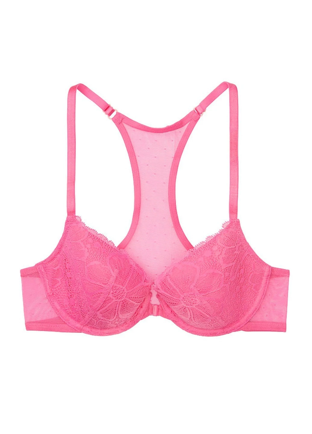 Розовый демисезонный комплект (бюстгальтер, трусы) Victoria's Secret