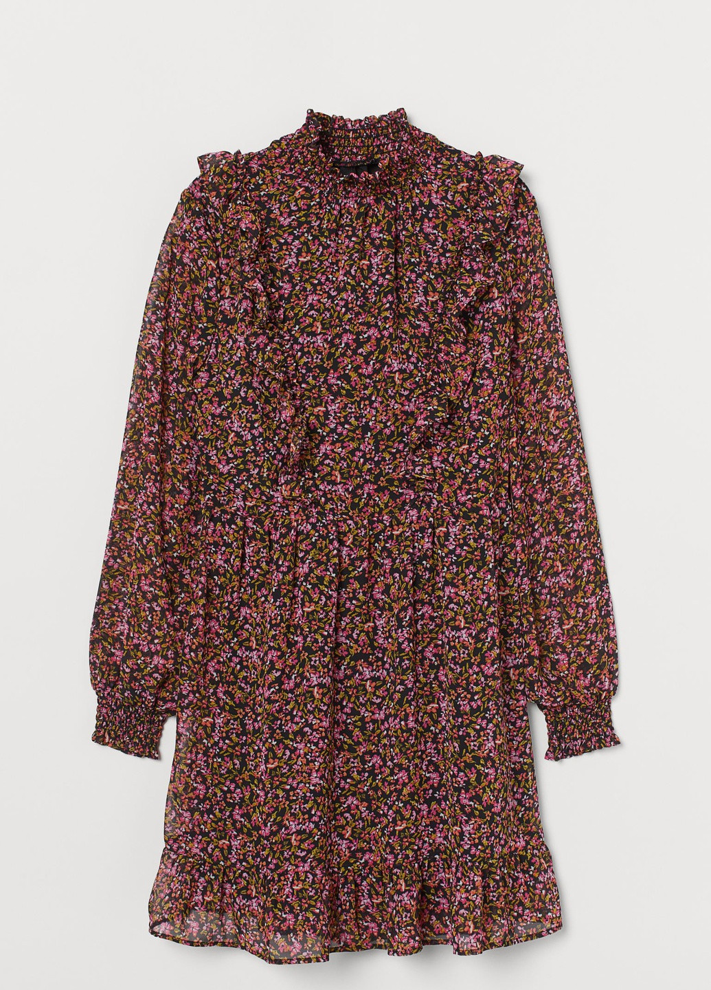 Чорна кежуал плаття, сукня H&M однотонна