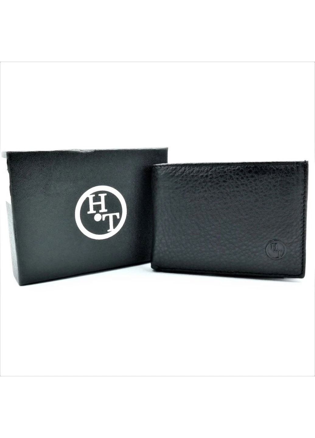 Мужской кожаный кошелек зажим 11х8х3 см H.T.Leather (255709249)