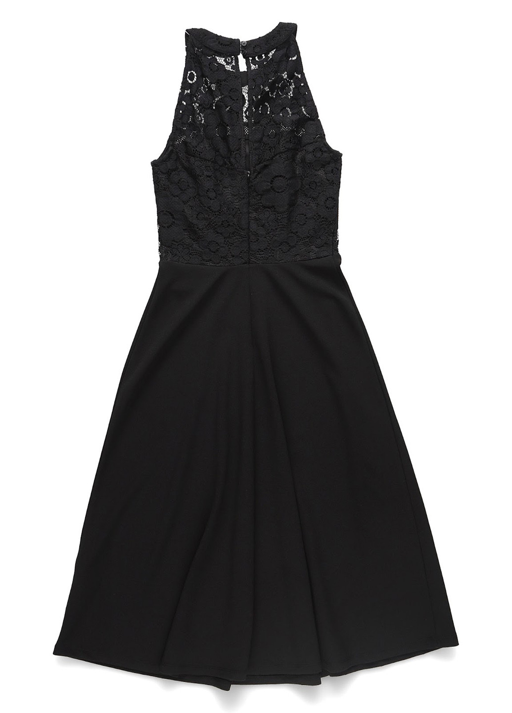 Чорна кежуал сукня а-силует MINT&BERRY однотонна