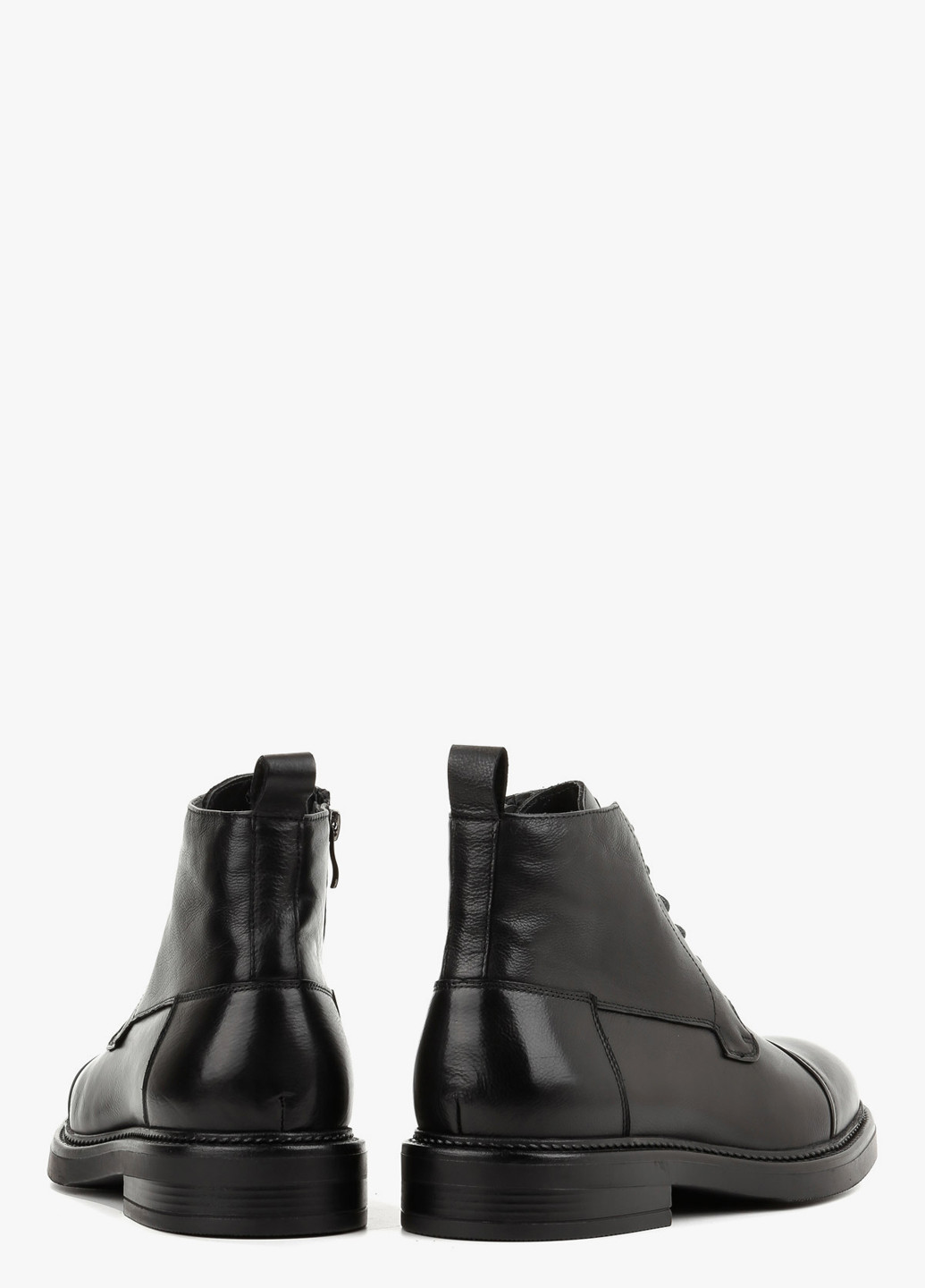 Черные зимние ботинки Le'BERDES