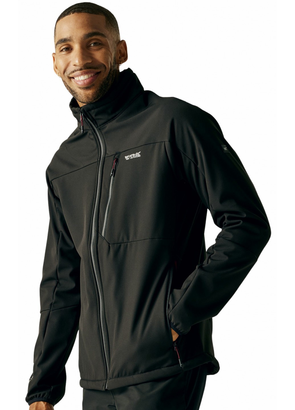 Чорна демісезонна куртка Regatta