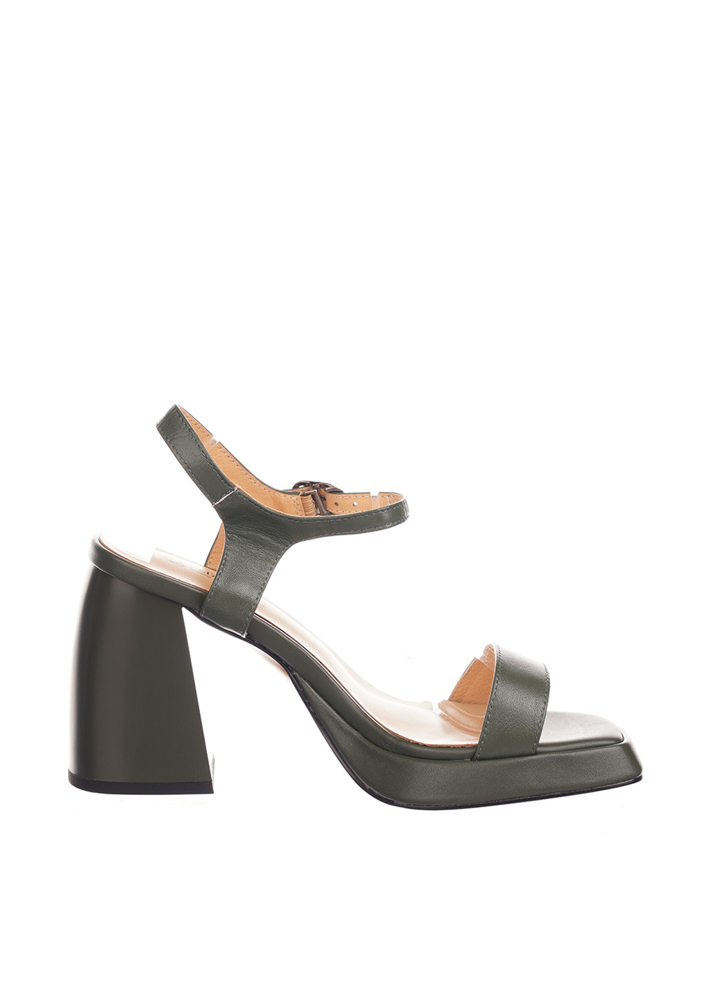 Зеленые босоножки Blizzarini с ремешком