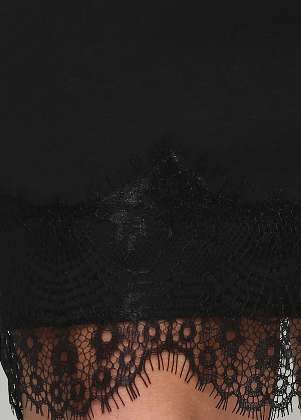 Черная кэжуал однотонная юбка ZUBRYTSKAYA мини