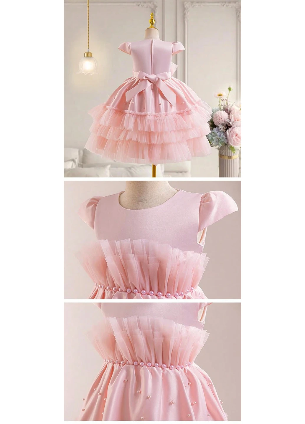 Кремова сукня SHEIN (325115551)