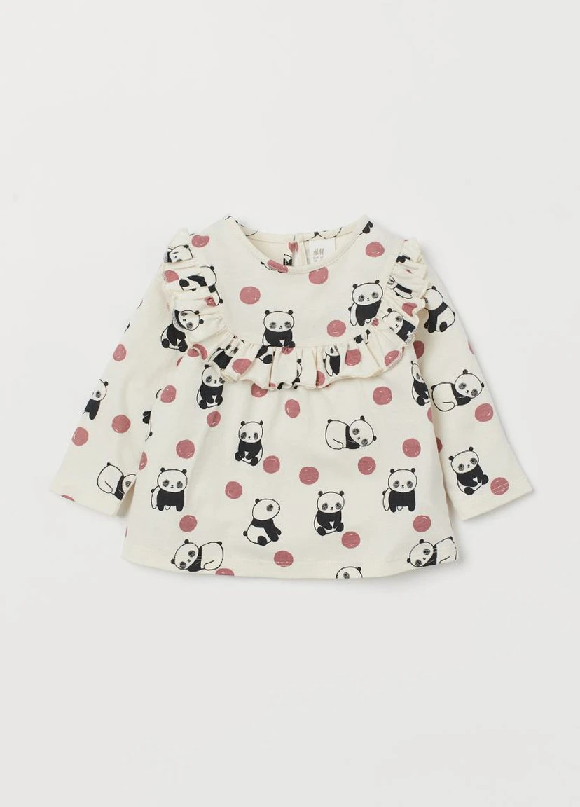 Топ з оборками H&M (221786760)