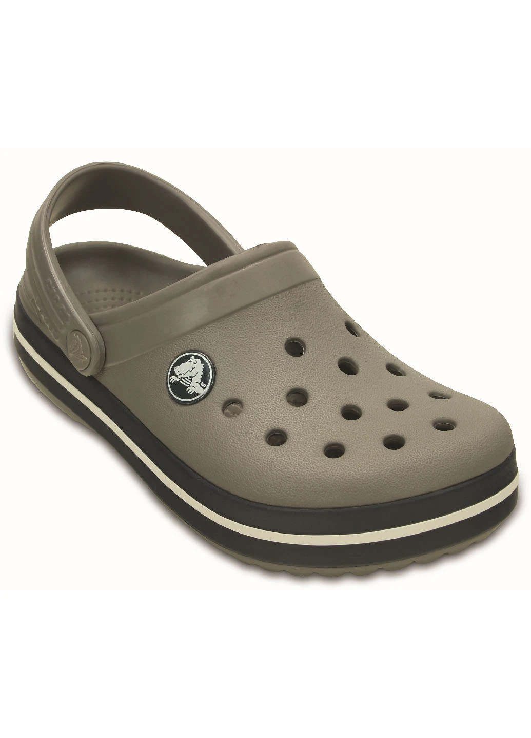 Серые детские сабо Crocs