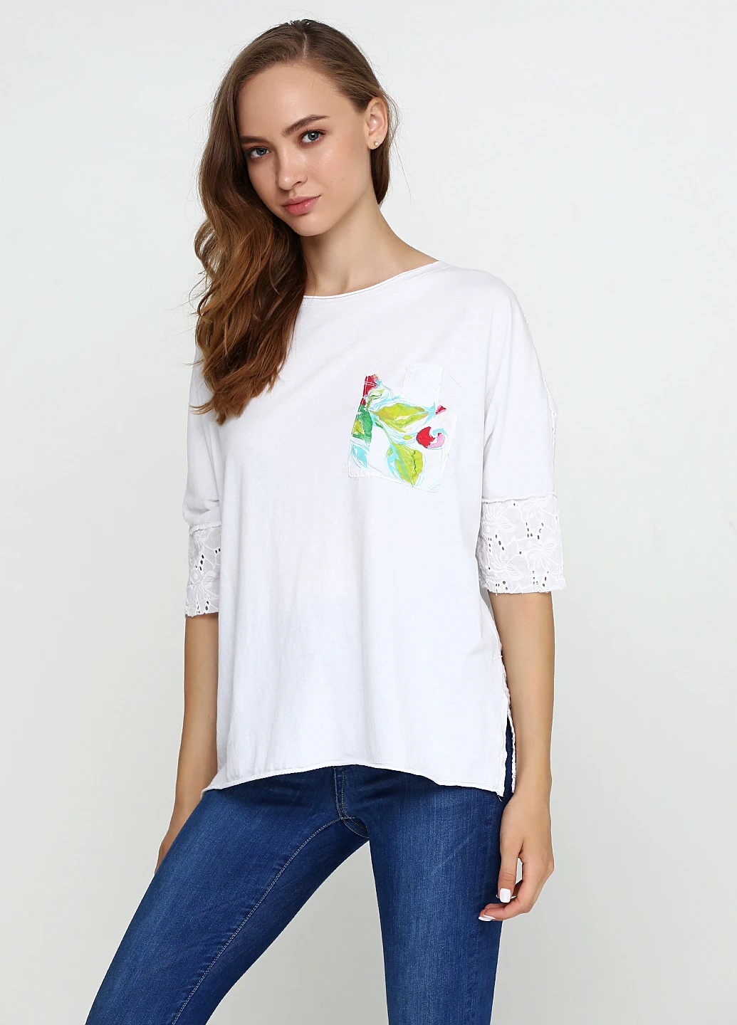 Біла блуза Wiya