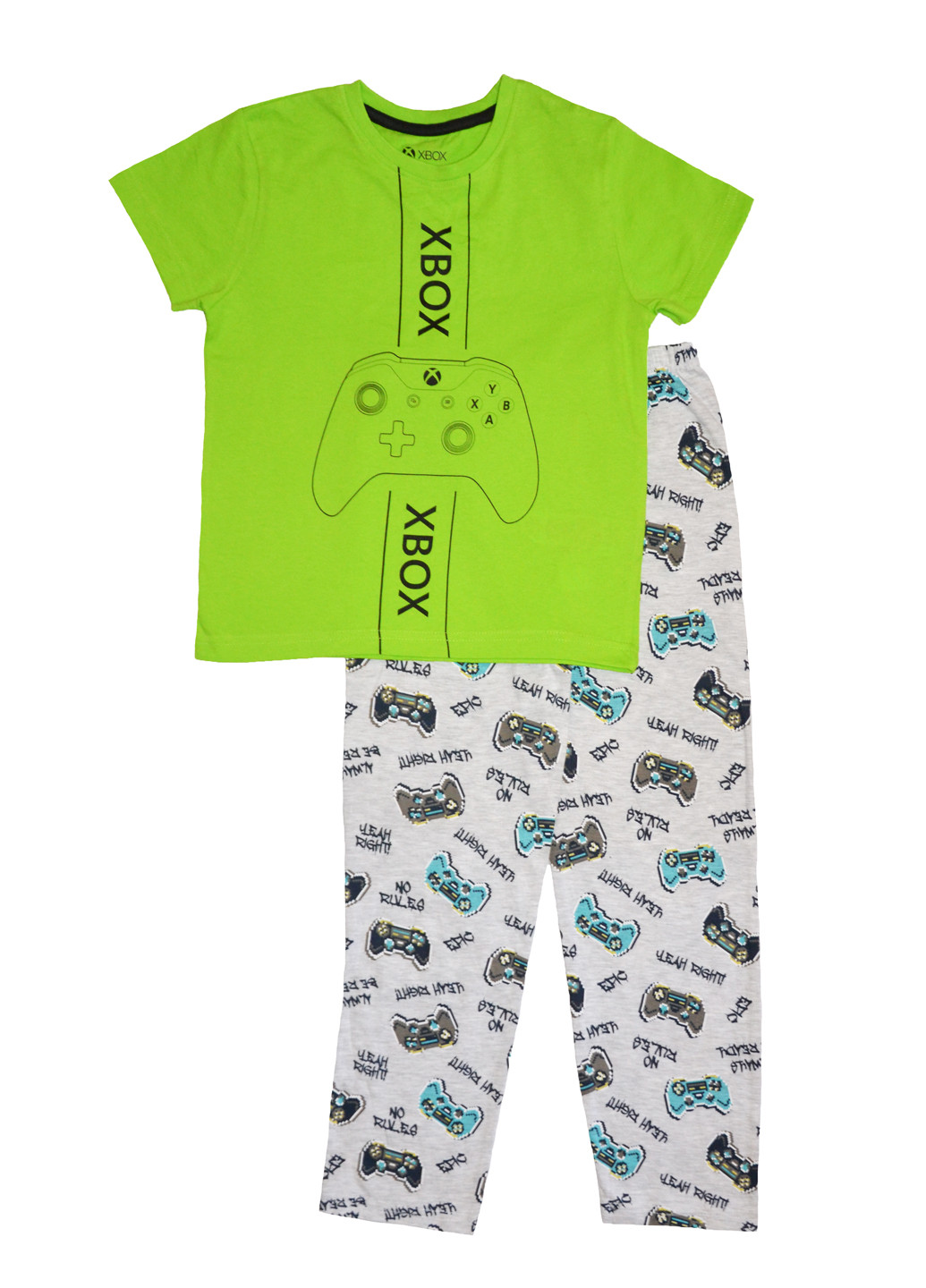 Салатова всесезон піжама (футболка, штани) футболка + штани Primark