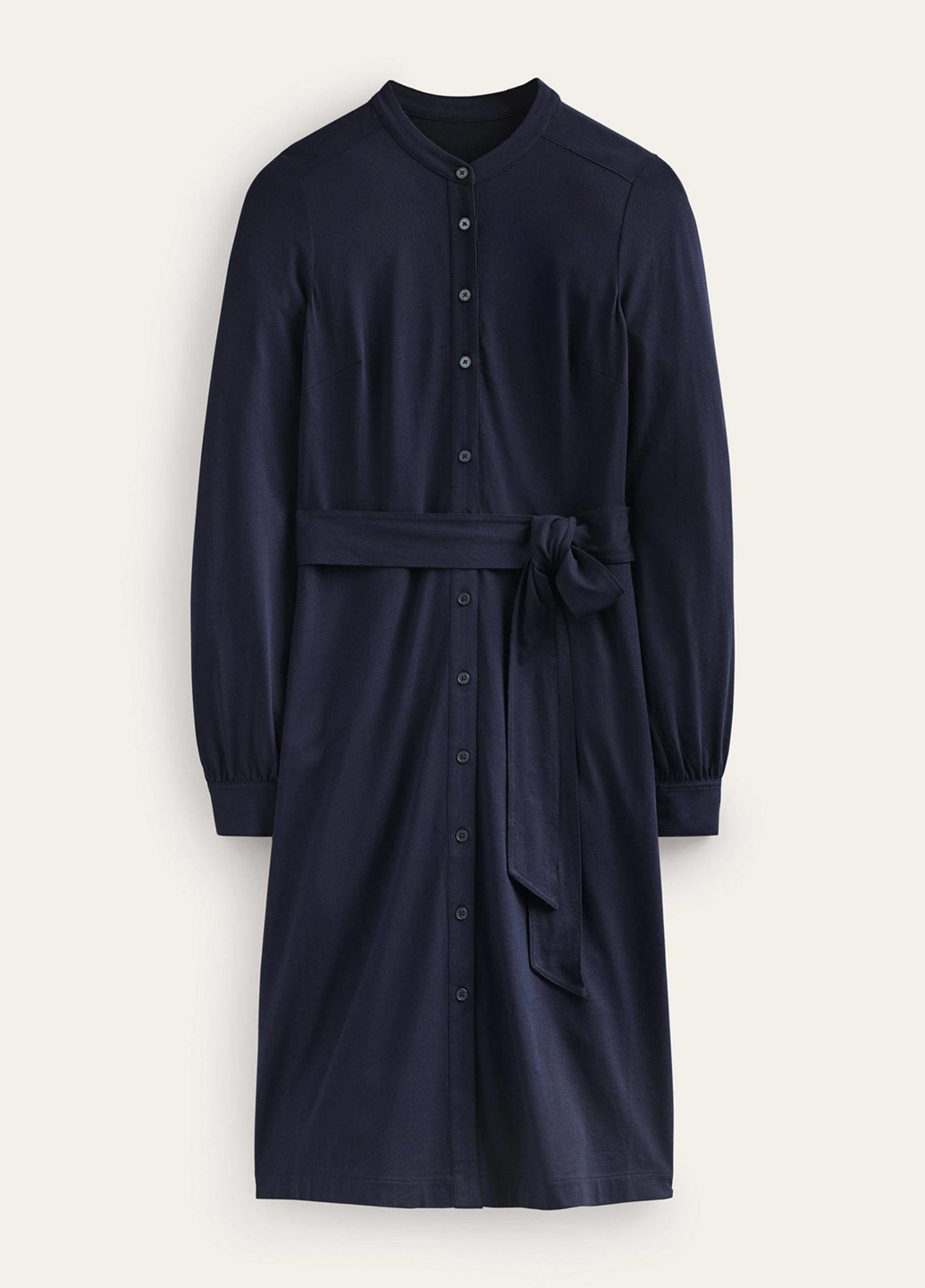 Темно-синя кежуал сукня сукня-сорочка Boden однотонна