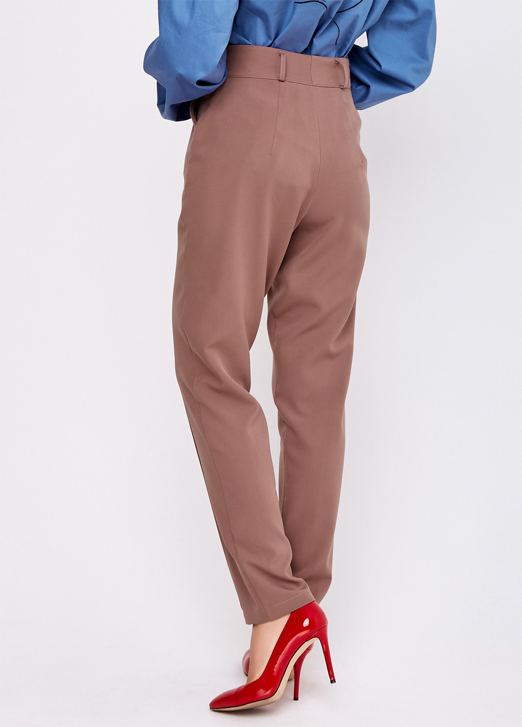 Комбинированные кэжуал демисезонные прямые брюки ST-Seventeen