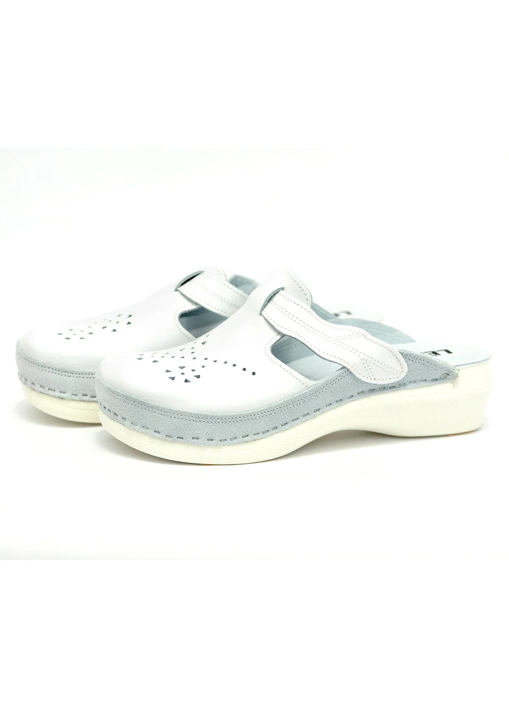 Белые женская обувь pu156 white Leon