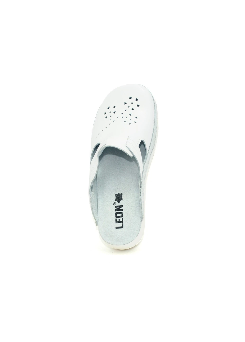 Белые женская обувь pu156 white Leon