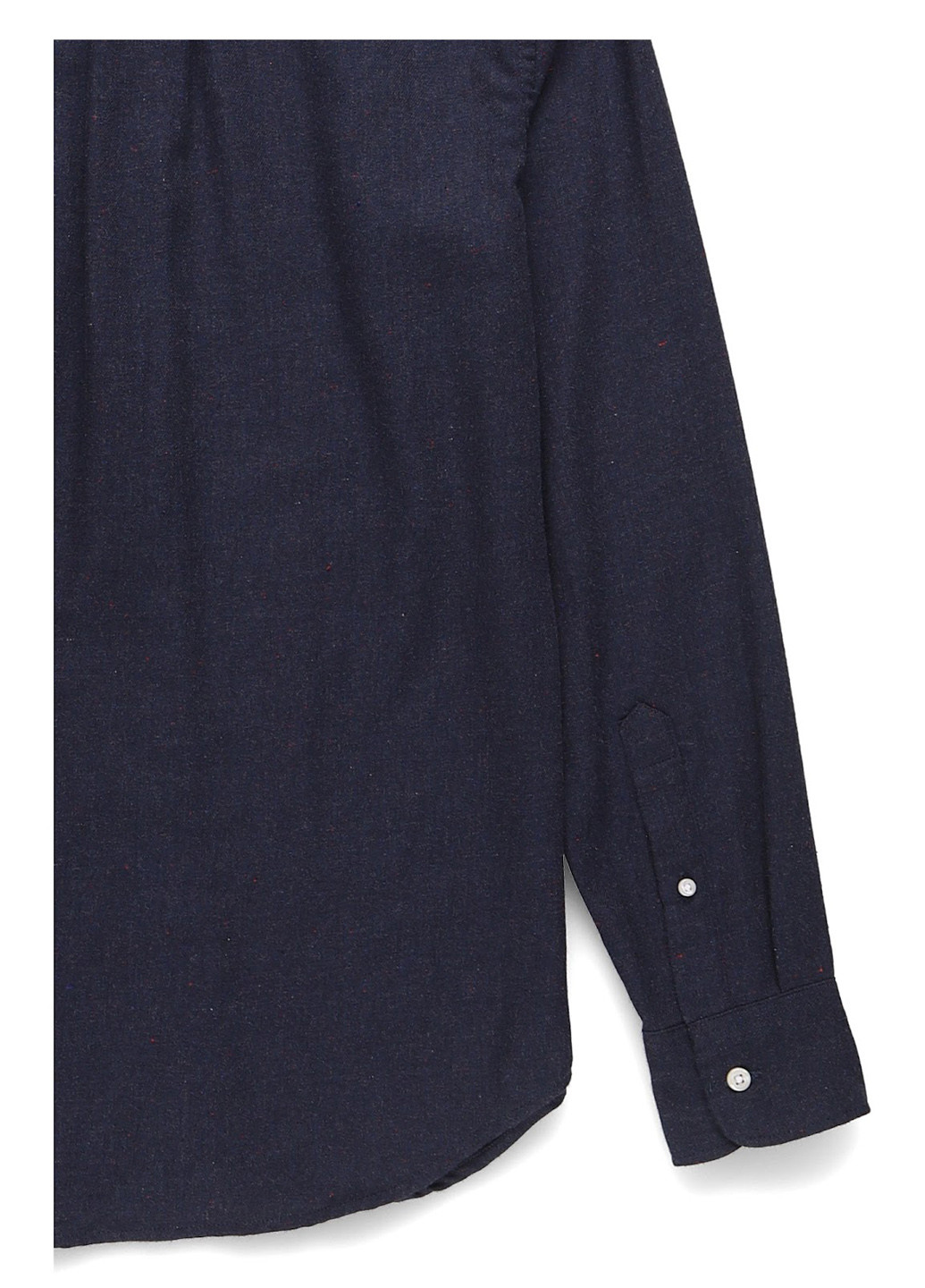 Темно-синяя кэжуал, классическая рубашка однотонная J.Crew