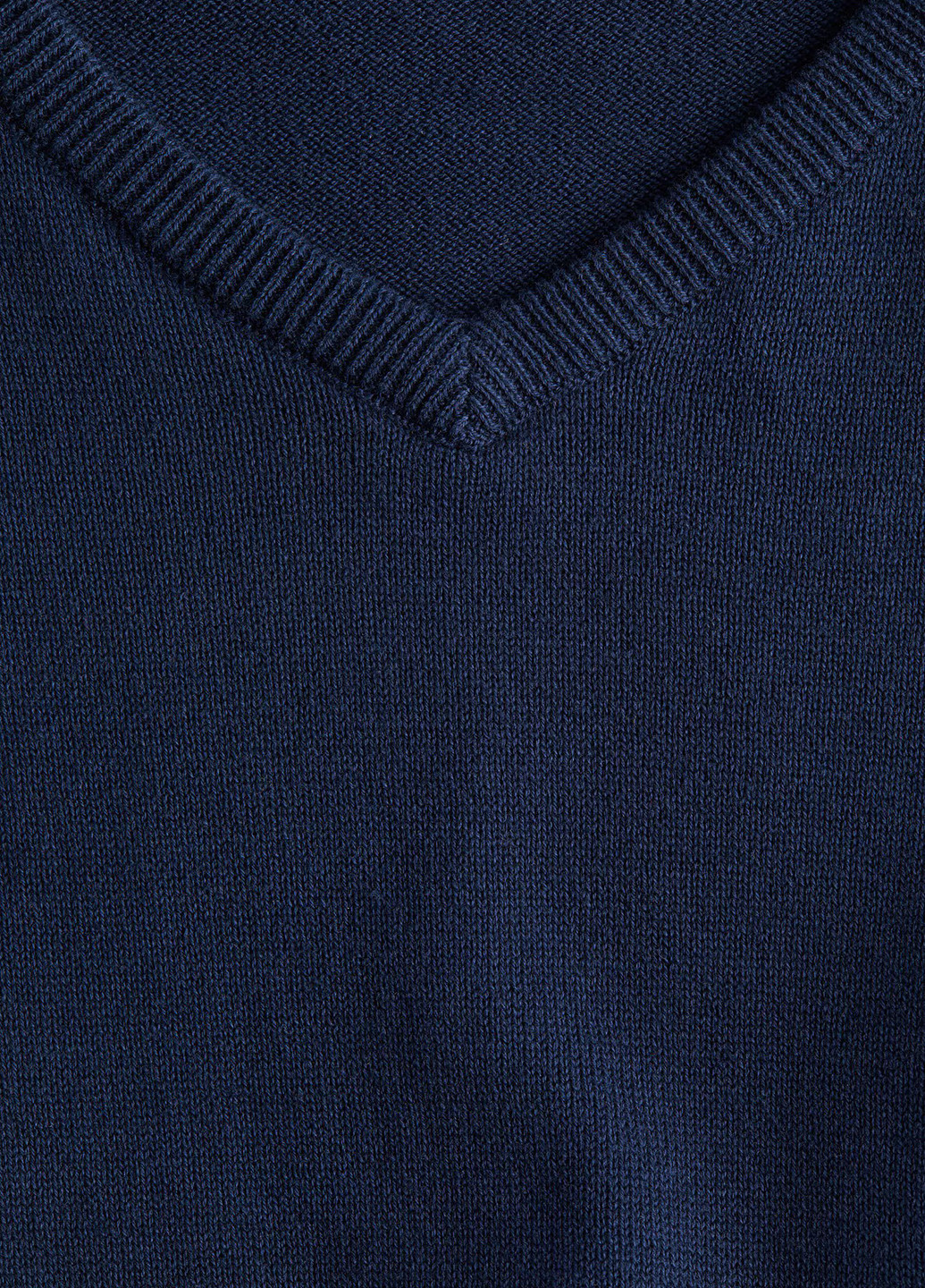 Темно-синій демісезонний пуловер пуловер H&M