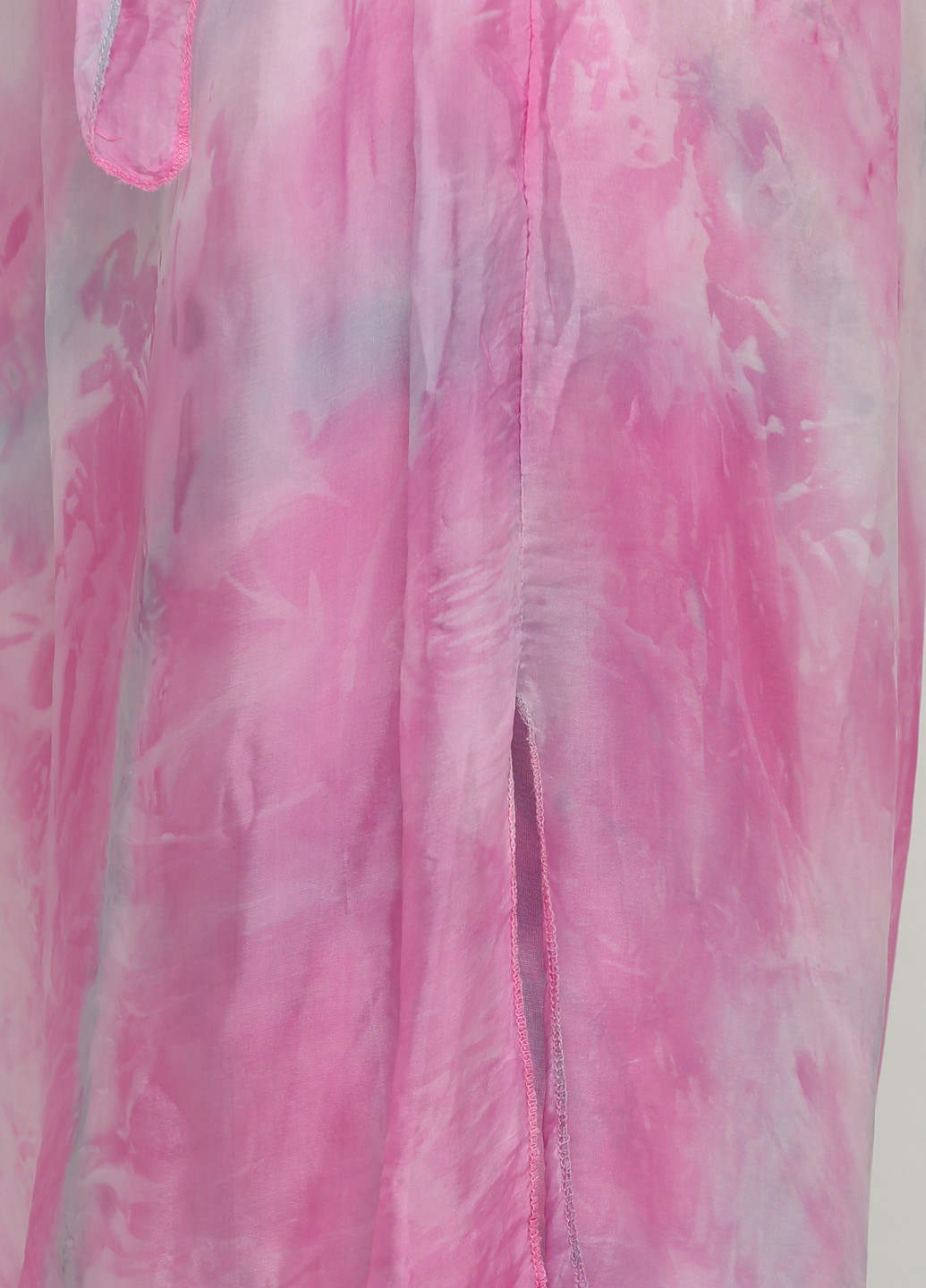 Розовое кэжуал платье оверсайз F 4 градиентное ("омбре")