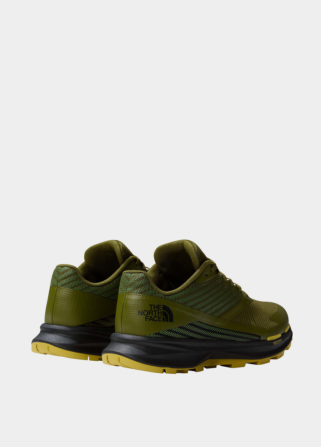 Оливковые (хаки) демисезонные кроссовки The North Face Vectiv