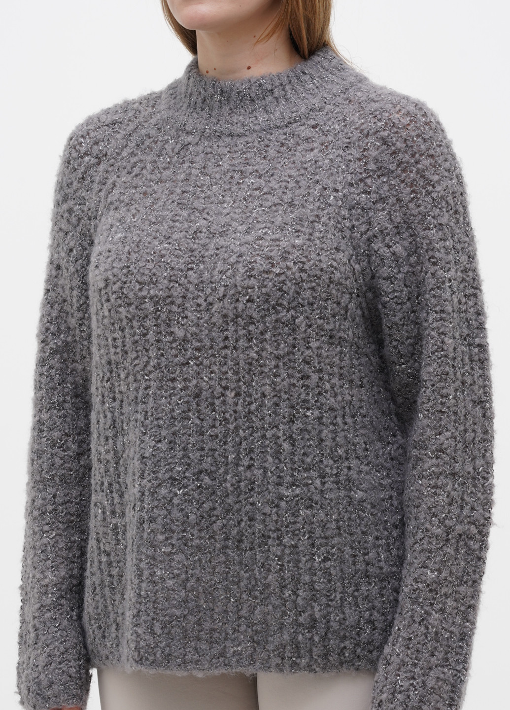 Серый зимний свитер джемпер S.Oliver