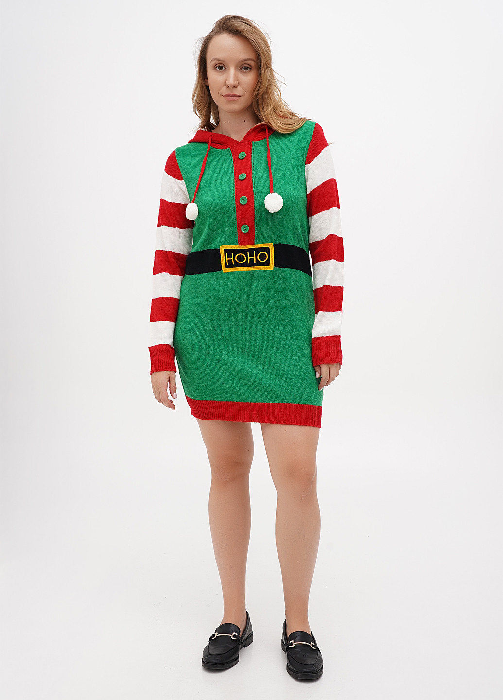 Комбінована кежуал сукня сукня светр, сукня-худі Boohoo колор блок