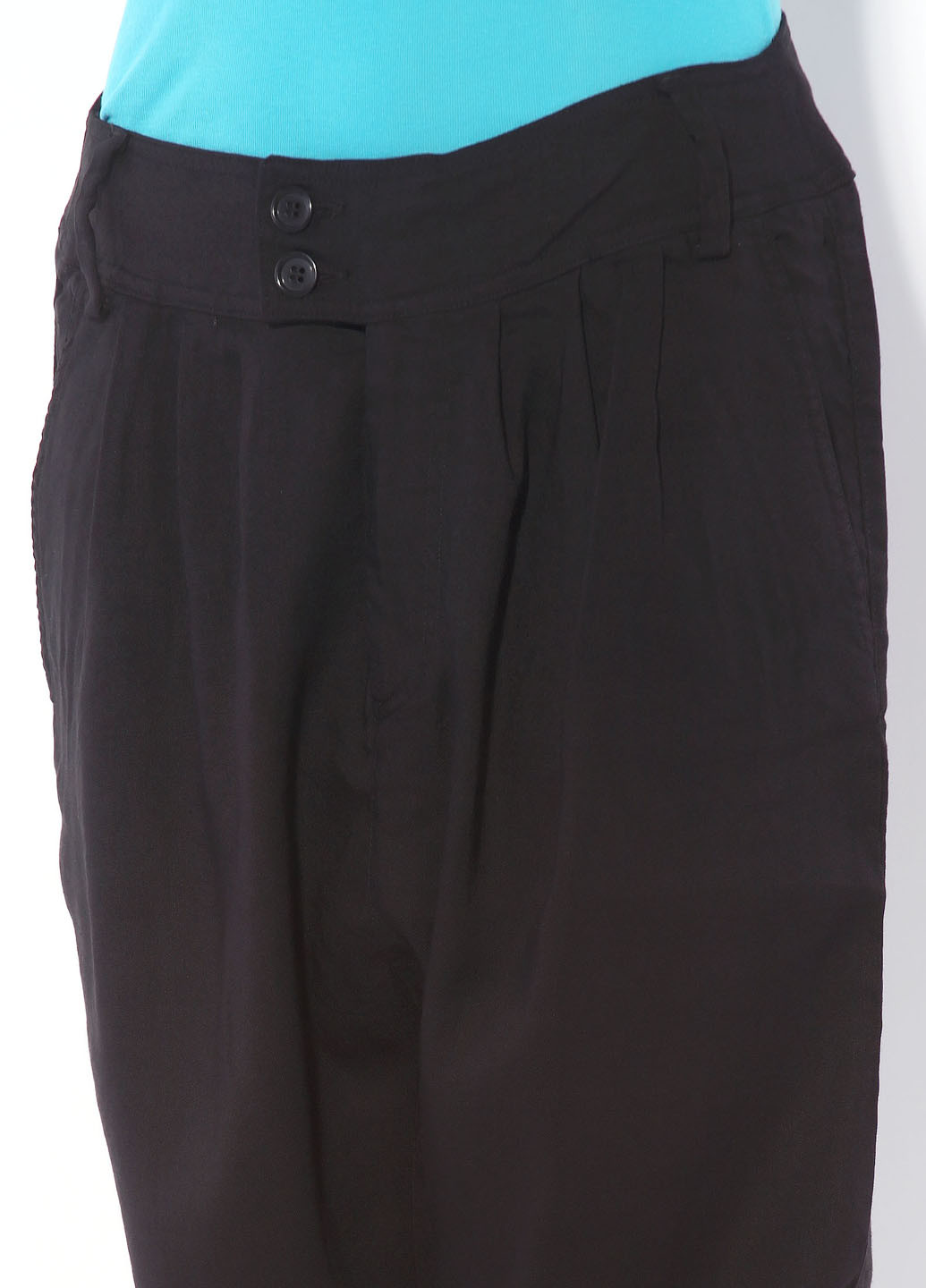Черные кэжуал демисезонные брюки Nolita