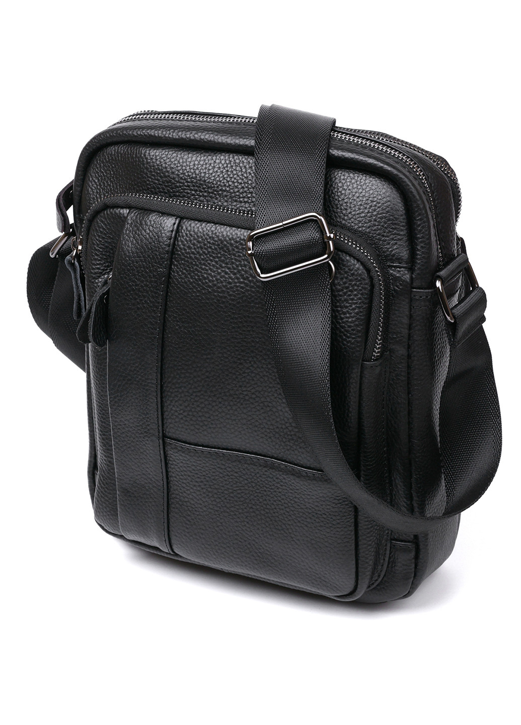 Мужская дорожная кожаная сумка 21х27х9 см Vintage (253491418)