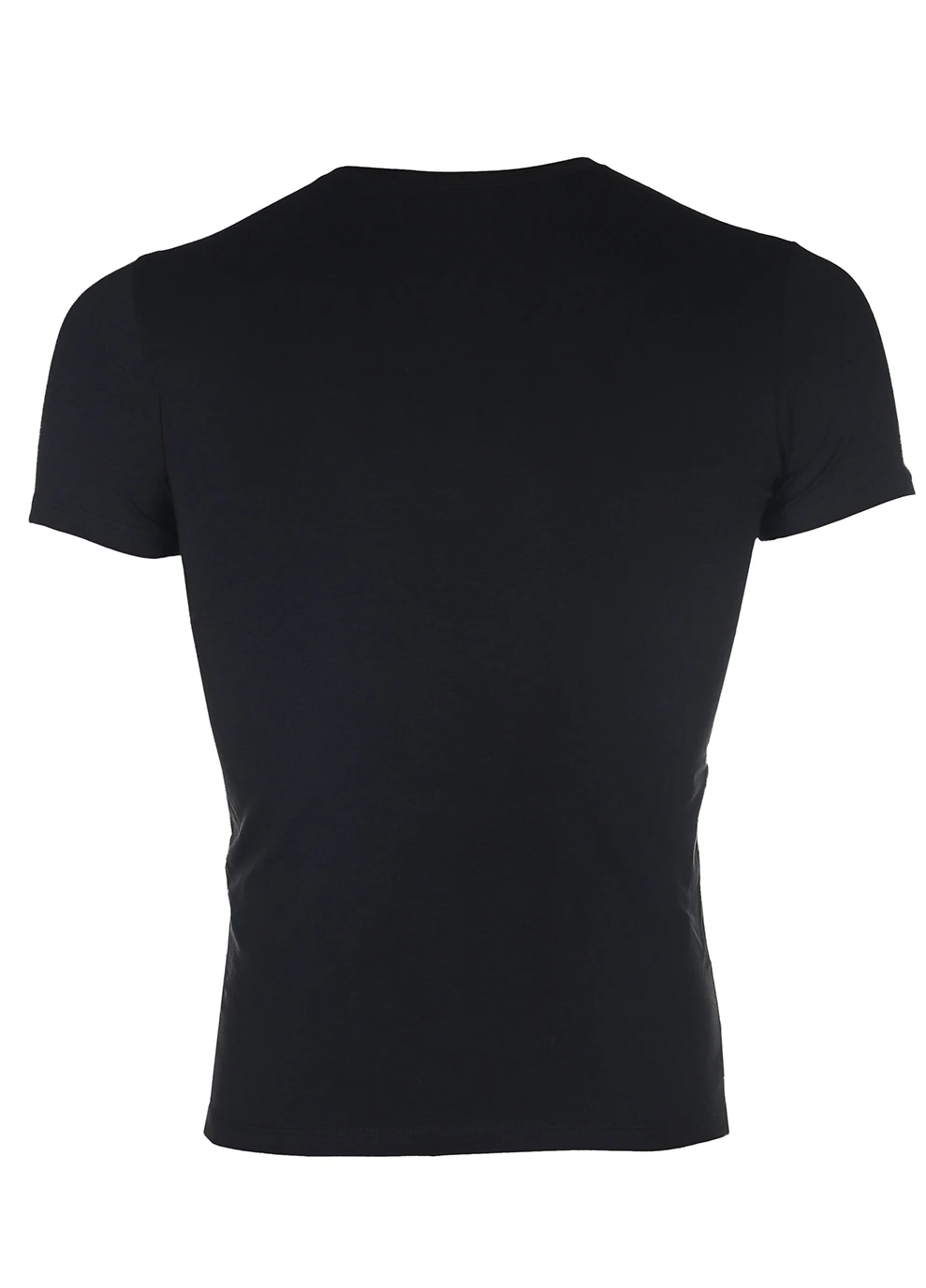 Черная футболка mens modal о-neck shirt 1-pack black — 585020 - 002 с коротким рукавом Tatkan