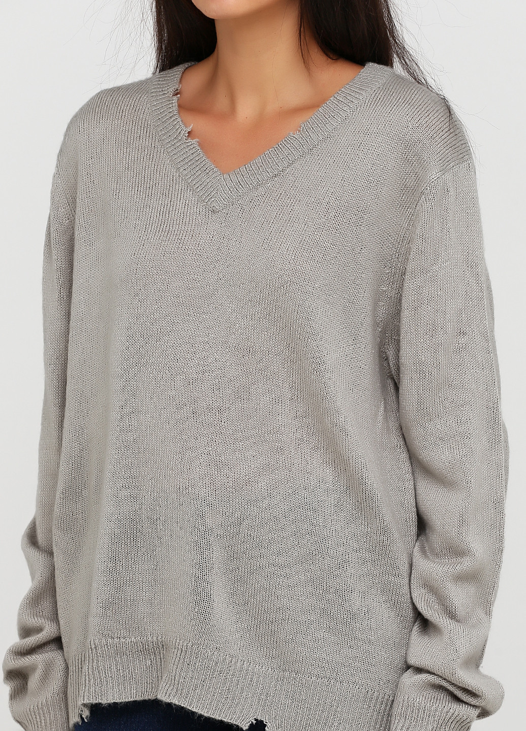 Серый демисезонный пуловер пуловер Cheap Monday