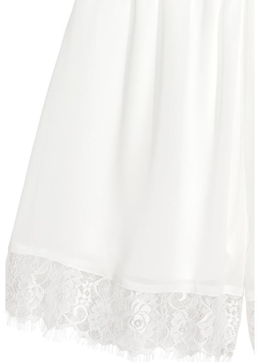 Комбинезон H&M комбинезон-шорты однотонный белый кэжуал