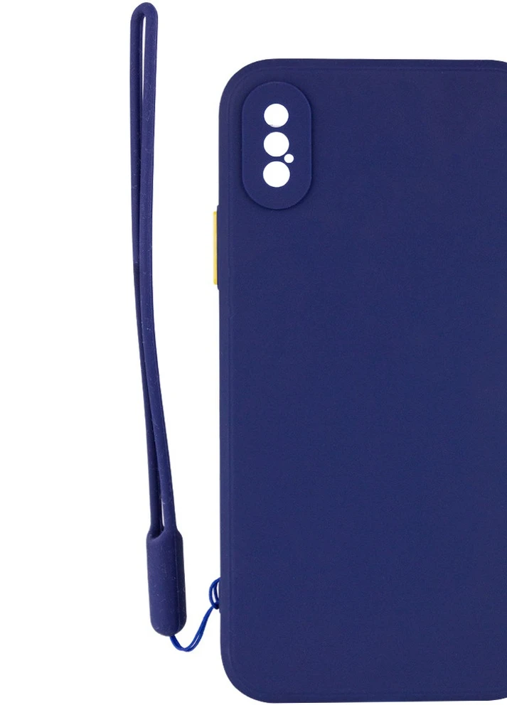 Чохол TPU Square Full Camera для Apple iPhone XS Max (6.5 ') Синій (is_00000042150_4) Epik (229726420)