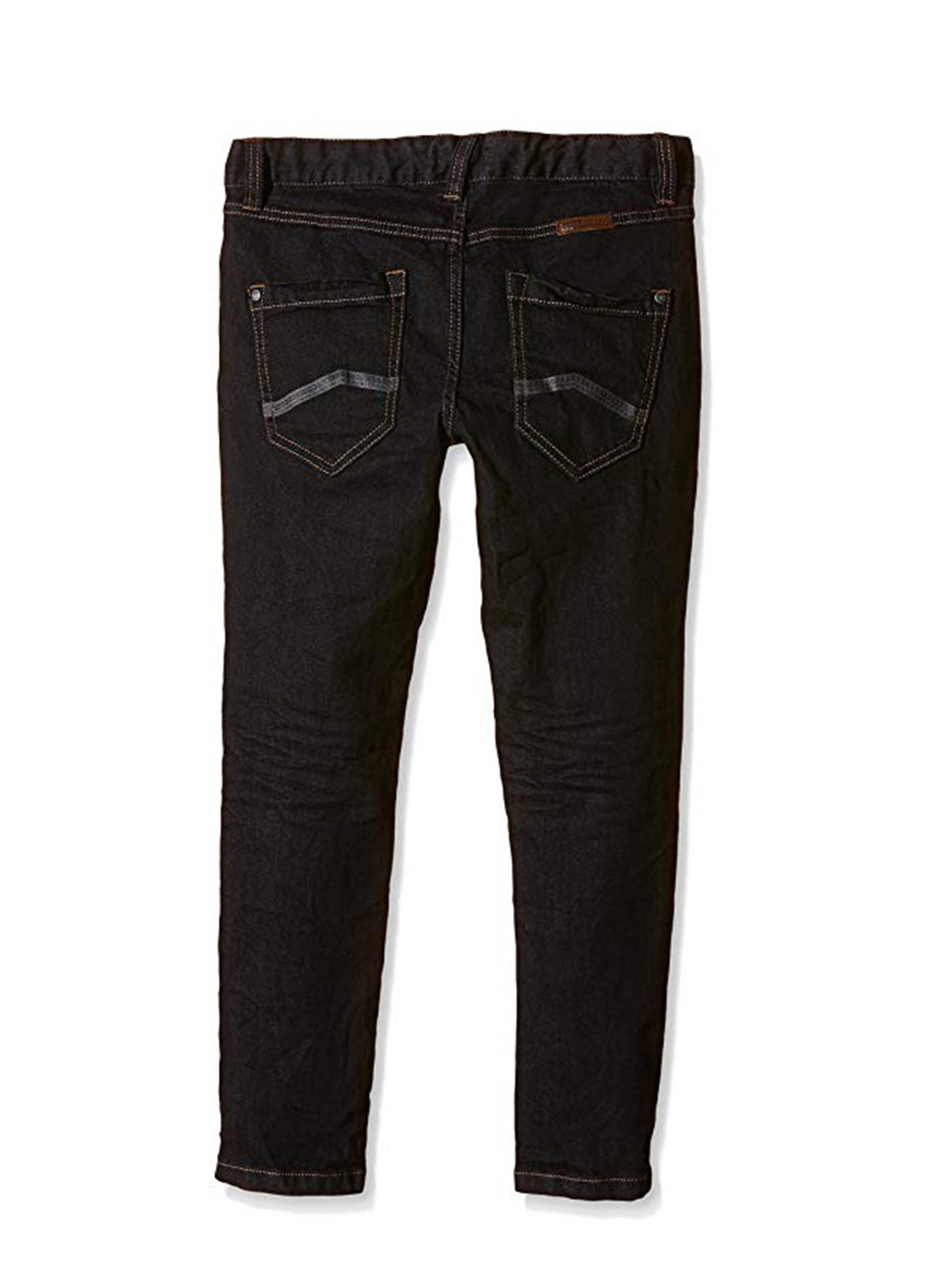Джинси S.Oliver завужені однотонні темно-сині джинсові