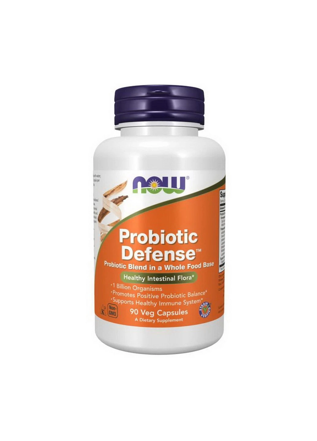 Пробіотики Probiotic Defense 90 капсул Now Foods (255408666)