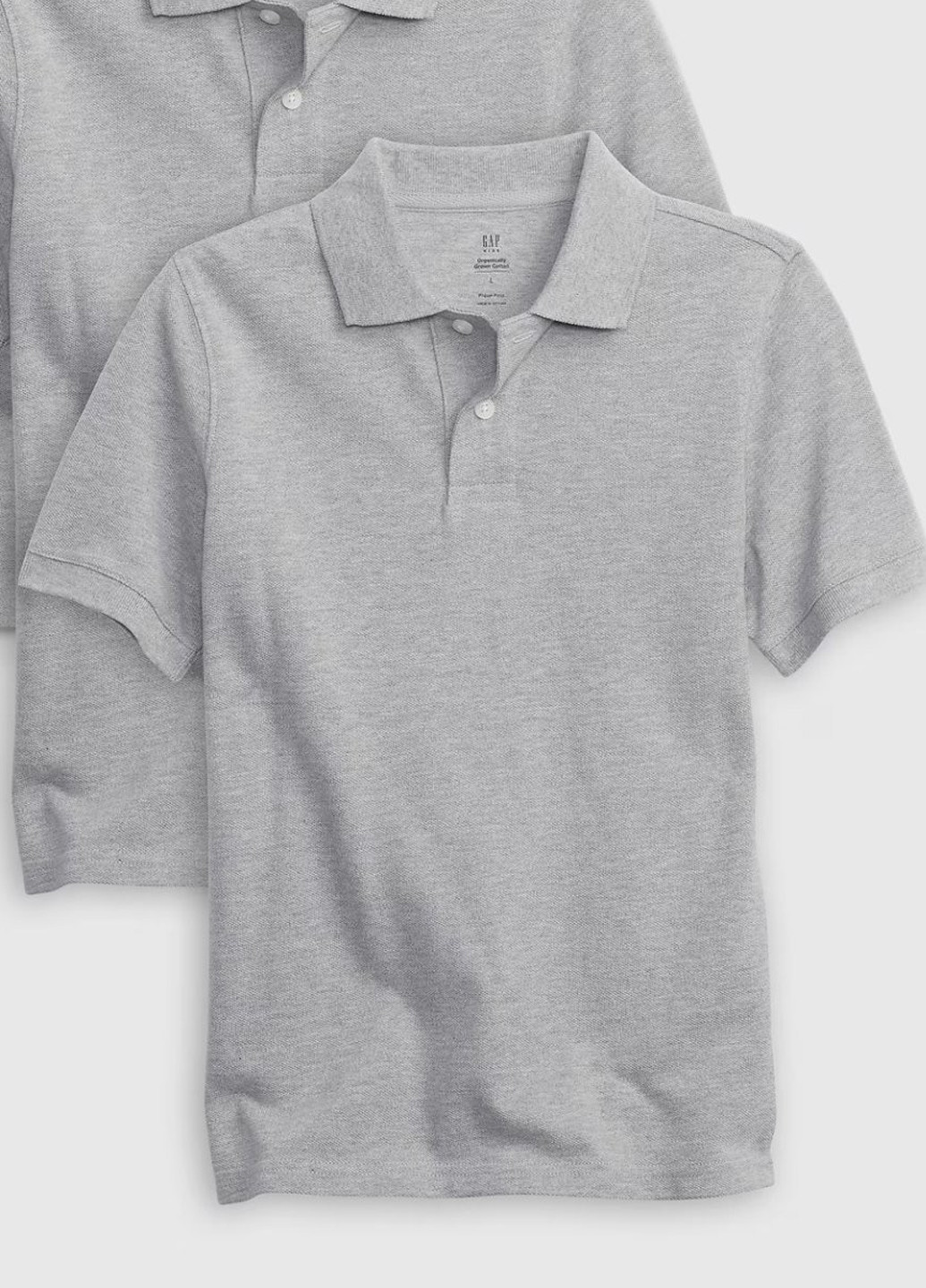 Серая демисезонная поло (3 шт.) Gap
