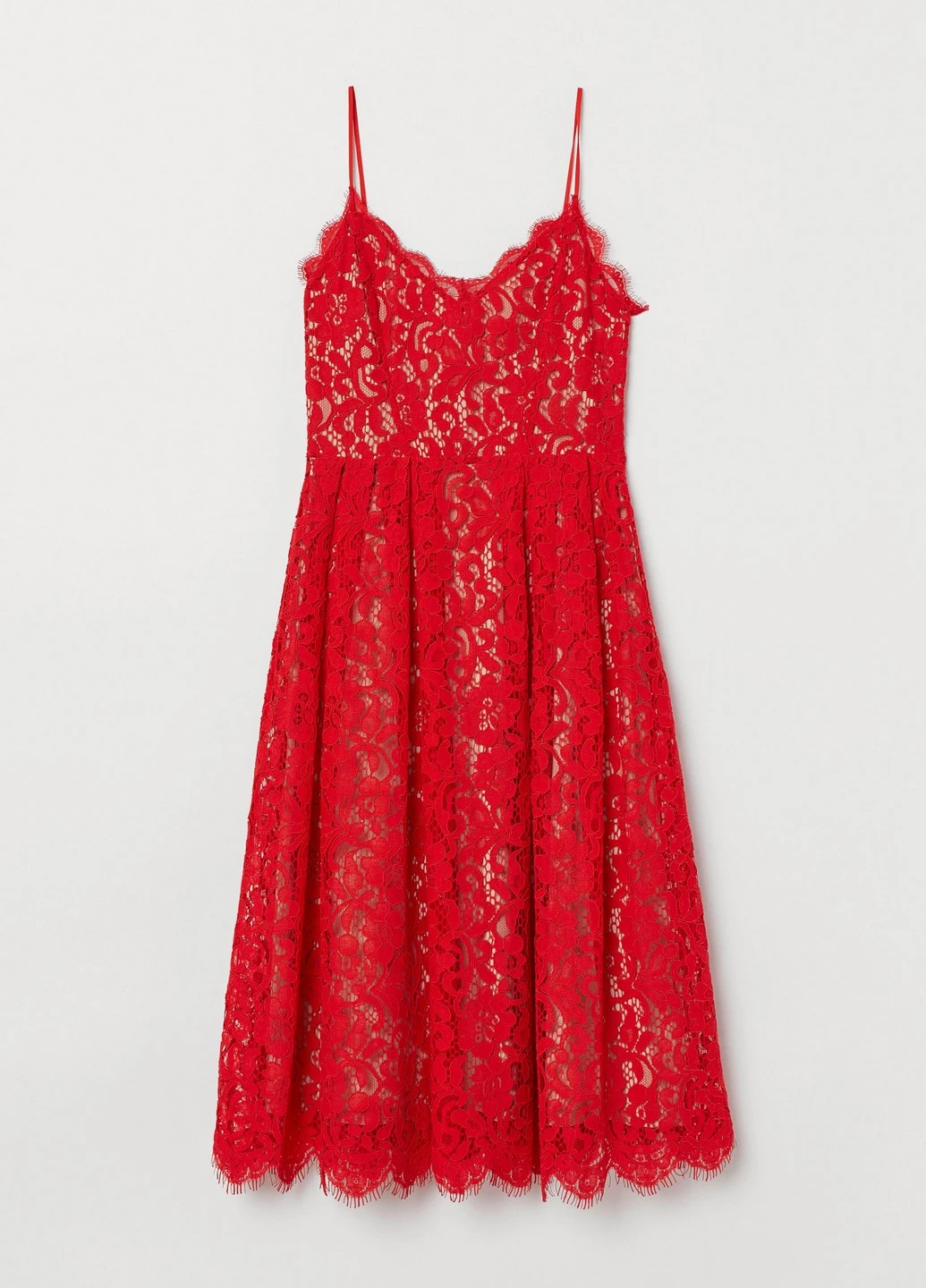 Червона пляжна сукня H&M