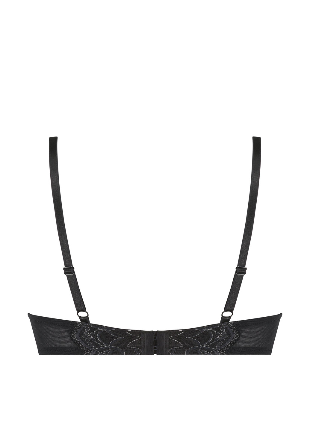 Чорний балконет бюстгальтер Hunkemoller з кісточками поліамід