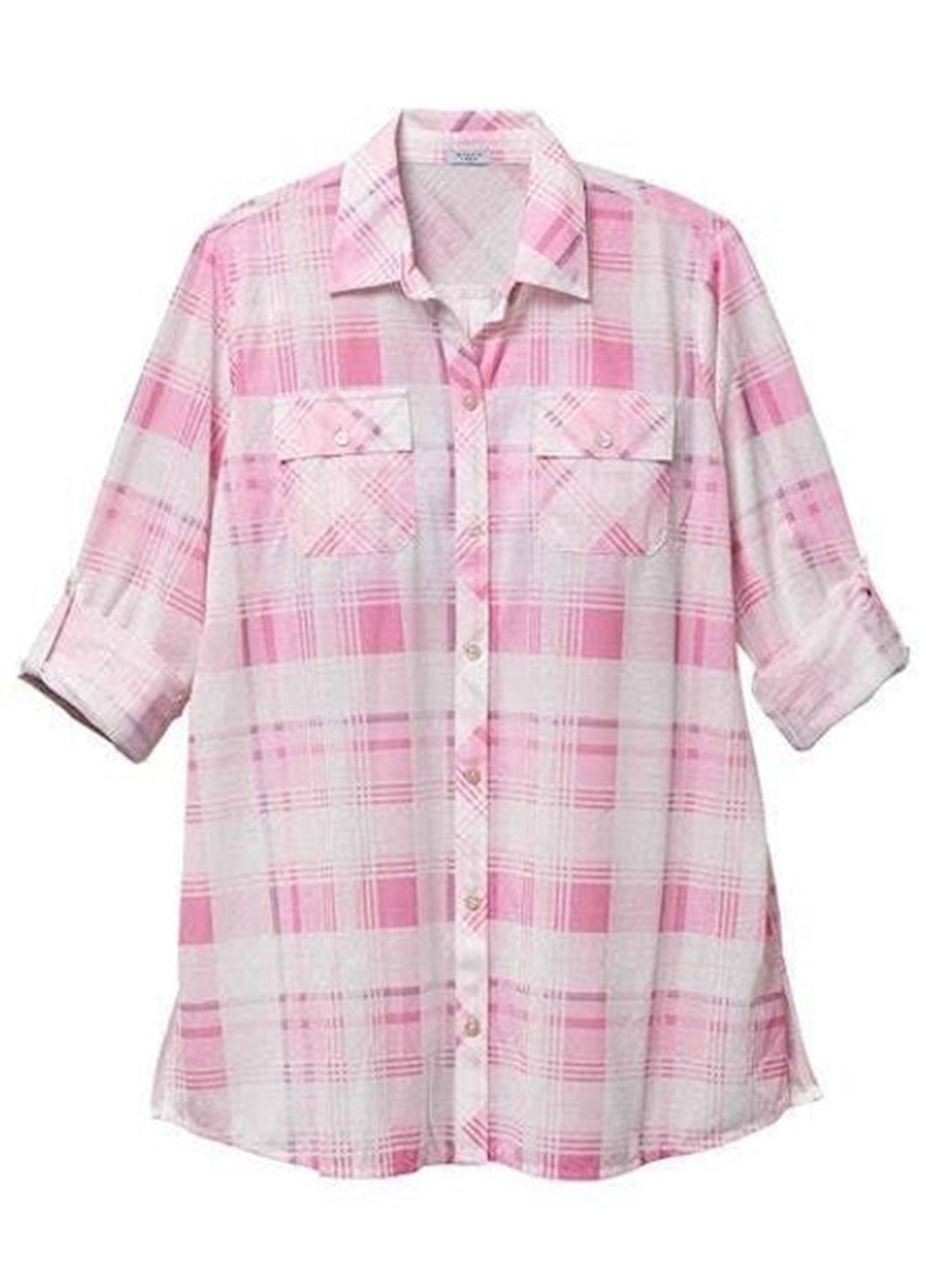 Розовая кэжуал рубашка в клетку Studio 1886
