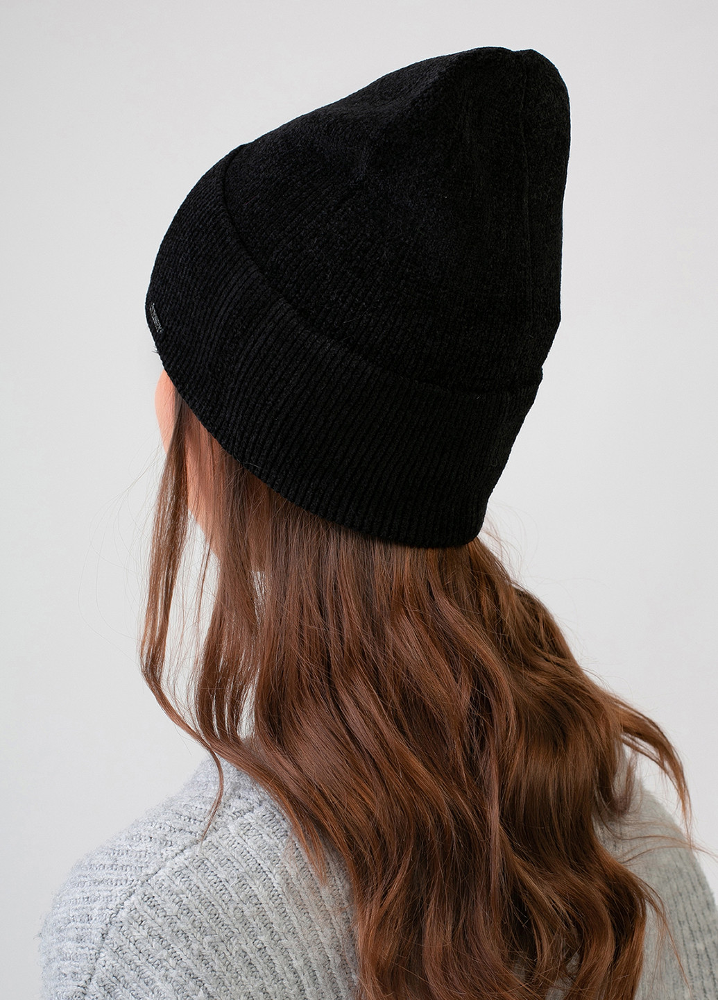 Высококачественная, мягкая, теплая зимняя женская шапка без подкладки 330045 Merlini (242216349)