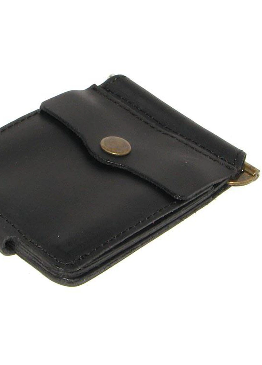 Зажим для денег DNK Зажим-H мелочь col.J черный DNK Leather (253933414)